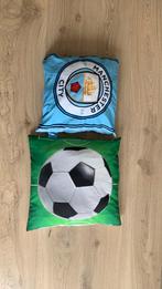 Kussen manchester city en voetbal, Sport en Fitness, Voetbal, Ophalen of Verzenden, Zo goed als nieuw, Overige typen