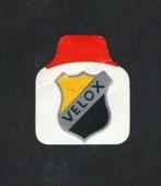 Embleem Logo Voetbalclub Velox Utrecht 1960., Ophalen of Verzenden, Zo goed als nieuw
