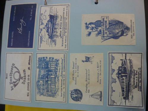 Visitekaartjes provincie Friesland - diverse, Verzamelen, Geboortekaartjes en Visitekaartjes, 2000 tot heden, Verzenden