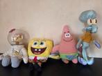 Spongebob knuffels 4 stuks, als nieuw, Ophalen of Verzenden, Zo goed als nieuw, Overige typen