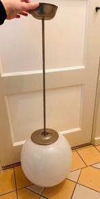 Ouderwetse schoollamp, Ophalen, Zo goed als nieuw, Glas, 50 tot 75 cm