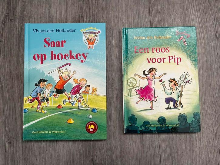 Saar op hockey & Een roos voor Pip - AVI M4 en E4, Boeken, Kinderboeken | Jeugd | onder 10 jaar, Zo goed als nieuw, Fictie algemeen