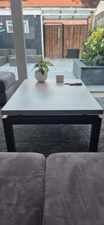 Betonlook salontafel, Ophalen, 100 tot 150 cm, 50 tot 100 cm, Zo goed als nieuw