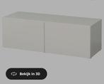 BESTÅ
Kast met deuren, wit/Selsviken hoogglans/wit, 120x42x3, Ophalen, Gebruikt
