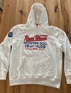 River Woods hoodie sweater wit maat xxxl 3xl, Verzenden, Wit, Overige maten, River Woods