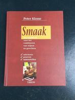Peter Klosse Smaak 2e druk 1999., Peter Klosse, Overige typen, Ophalen of Verzenden, Zo goed als nieuw