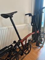 BROMPTON C-LINE BLACK EDITION VOUWFIETS FLAME LACQUER/BLA, Ophalen, Brompton, Heren, 16 tot 18 inch