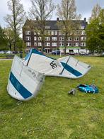 Complete beginner kite set te koop voor een vrouw, Watersport en Boten, Kitesurfen, Zo goed als nieuw, Twintip, 9 m², Ophalen