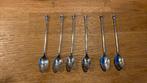 6 verzilverde lepeltjes HH (Hooikaas), Ophalen of Verzenden