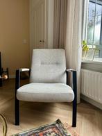 Twee lichtgrijze fauteuils – Eleganza van Hartog Wonen, Ophalen, Gebruikt, Minder dan 75 cm, Stof