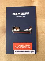 Emaille Pin Zeemeeuw Maritiem Museum Rotterdam, Verzamelen, Speldjes, Pins en Buttons, Ophalen of Verzenden, Nieuw, Transport
