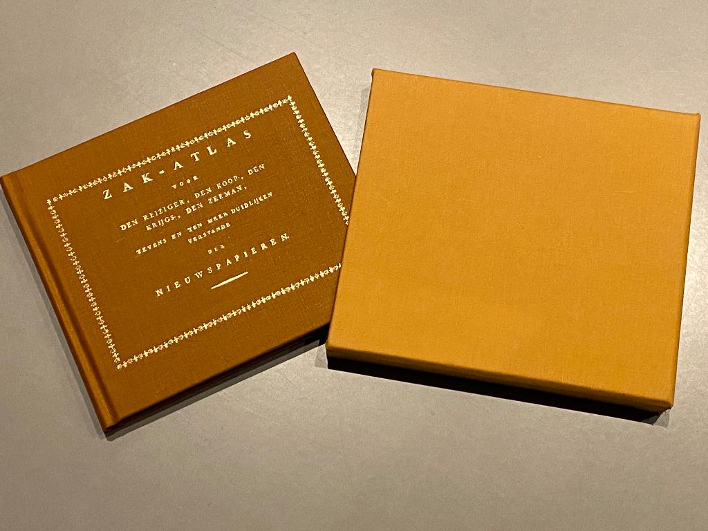 Zak-Atlas of Leidsman des Reizigers (1794), Overige atlassen, Ophalen of Verzenden, Zo goed als nieuw, 1800 tot 2000