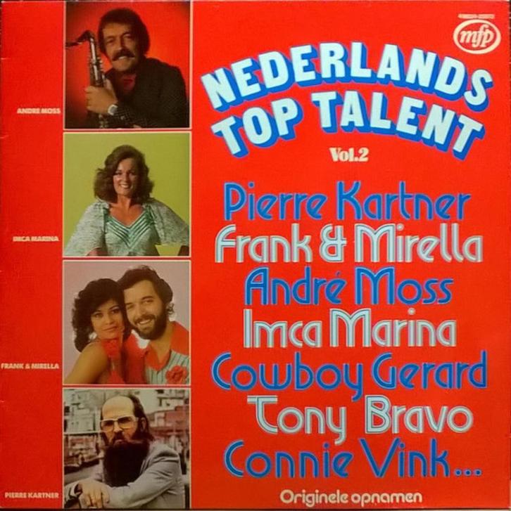 Nederlands Top Talent Vol. 2, Cd's en Dvd's, Vinyl | Nederlandstalig, Zo goed als nieuw, Levenslied of Smartlap, Overige formaten