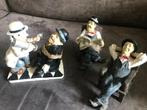3 Leuke Laurel en Hardy Beeldjes., Verzamelen, Beelden en Beeldjes, Ophalen of Verzenden, Zo goed als nieuw, Mens