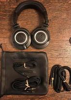 Audio-Technica ATH-M50X – Zwart, Ophalen of Verzenden, Nieuw, Over oor (circumaural), Overige merken