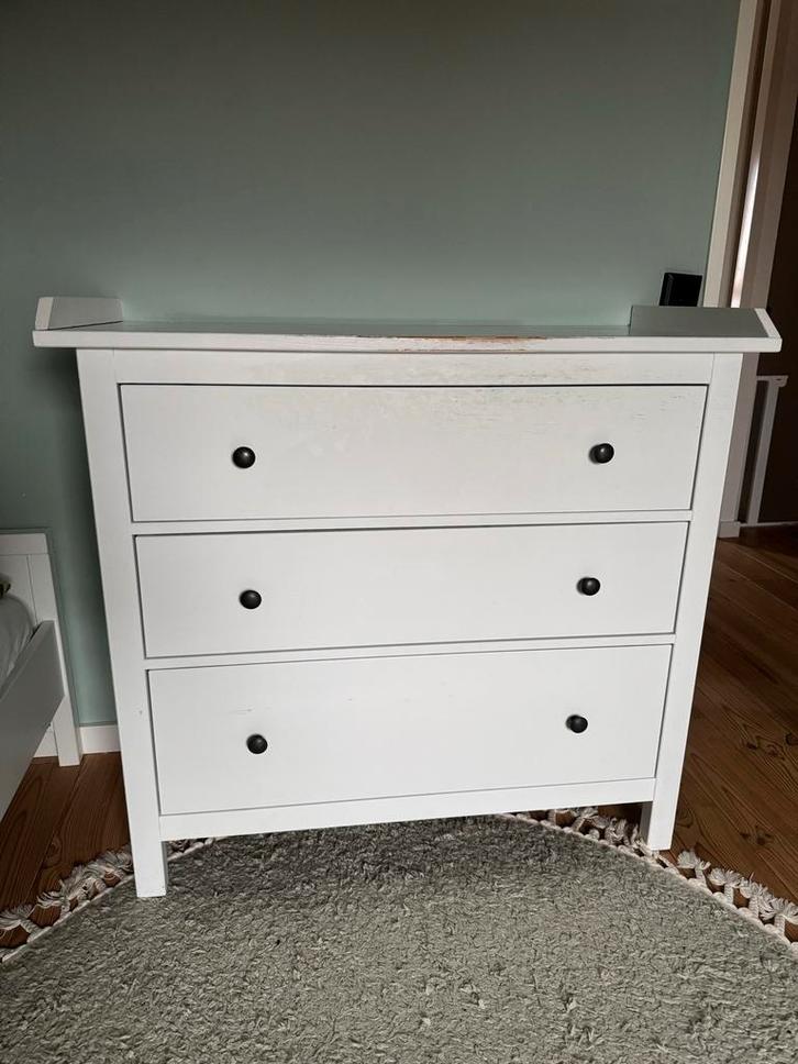 Ikea Hemnes Commode / Ladekast, Huis en Inrichting, Kasten | Dressoirs, Gebruikt, 50 tot 100 cm, 25 tot 50 cm, Met lade(s), Overige materialen