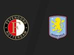 Feyenoord Aston villa, Tickets en Kaartjes, Losse kaart, Twee personen, Oktober, Europa of Champions League