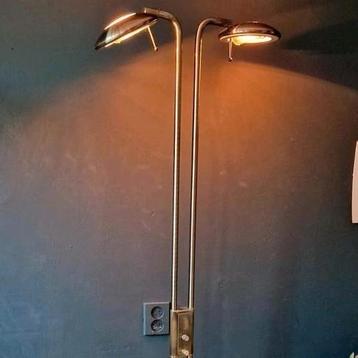 Lamp - messing vloerlamp Jan de Bouvries beschikbaar voor biedingen