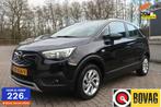 Opel Crossland X 1.2 Turbo Innovation AUTOMAAT, TREKHAAK, 840 kg, Gebruikt, Leder en Stof, Zwart