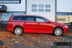 Volvo V70 1.6 T4 Summum | ECC | Leder | Trekhaak | Cruise |, Voorwielaandrijving, 15 km/l, Gebruikt, Beige
