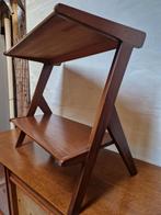 retro teak sidetable/vintage tv meubel louis van teeffelen, Verzamelen, Huis en Inrichting, Ophalen