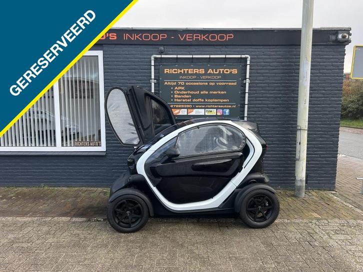 Renault Twizy Urban GERESERVEERD, Auto's, Renault, Bedrijf, Twizy, Elektrisch, Hatchback, Automaat, Geïmporteerd, Zwart, Zwart