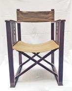 Jugendstil Regisseursstoel - Kohn (attr)., Antiek en Kunst, Antiek | Meubels | Stoelen en Banken, Ophalen of Verzenden