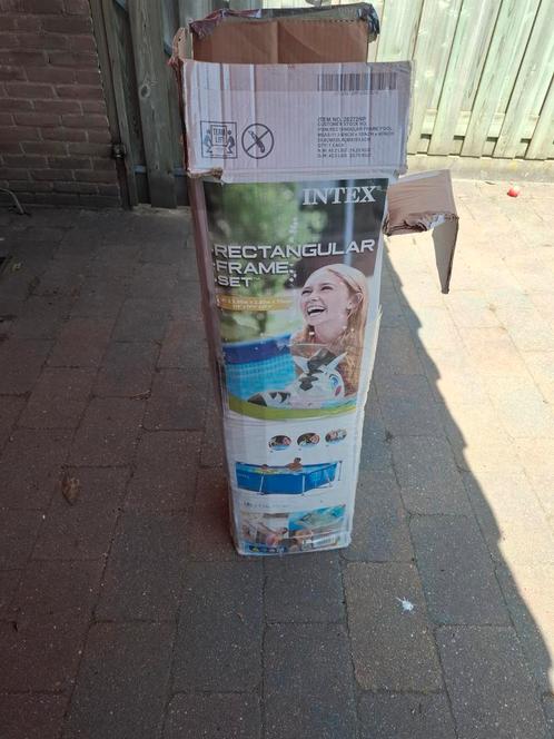 Intex 3.00mx2.00m 75 cmdiep, Tuin en Terras, Zwembaden, Gebruikt, Minder dan 80 cm, 200 tot 400 cm, Rechthoekig, Ophalen