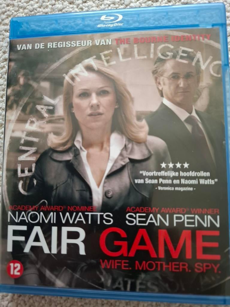 Fair game bluray, Ophalen of Verzenden, Zo goed als nieuw, Muziek en Concerten