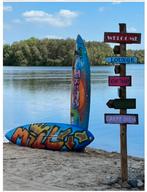 Strand wegwijsborden Ibiza Carribean Tiki etc. TUINTREND!, Info@rwhoutidee.nl, Nieuw, Ophalen of Verzenden, RW Houtidee