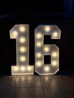 Verlichte cijfers decoratie, Ophalen, Gebruikt, Versiering, Verjaardag