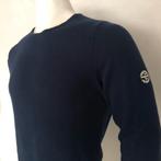 Armani trui - ronde hals heren - donkerblauw, Kleding | Heren, Maat 52/54 (L), Armani, Zo goed als nieuw, Verzenden
