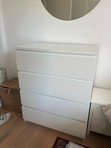 Ladekast MALM Ikea wit