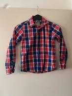 Hema Geruit Overhemd Jongens 134/140, Overhemd of Blouse, Ophalen of Verzenden, Zo goed als nieuw, Hema