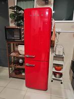 Rode smeg koelkast fab32, Witgoed en Apparatuur, Koelkasten en IJskasten, 200 liter of meer, 60 cm of meer, Zo goed als nieuw