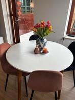 Ronde tafel - 105 cm - wit, Ophalen, Kunststof, Gebruikt, 100 tot 150 cm