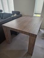 Eettafel met bij behorende salontafel, Ophalen, Gebruikt, Overige materialen, 100 tot 150 cm
