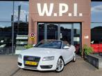 Audi A5 Cabriolet 1.8 TFSI Pro Line S, Gebruikt, 4 cilinders, Leder en Stof, Wit