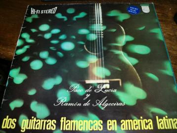 Paco de Lucia y Ramón De Algeciras ‎Dos Guitarras LP 1967 beschikbaar voor biedingen