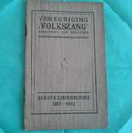 Antiek boekje "Eerste Liederbundel 1911-1912, Ophalen of Verzenden