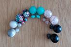 Dubbel Dots Oorbellen Set, Overige materialen, Overige kleuren, Ophalen of Verzenden, Zo goed als nieuw