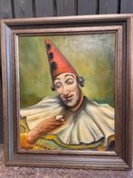 Clown schilderij, Ophalen of Verzenden