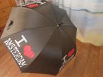 grote paraplu diam. 120 cm met I love Amsterdam, Ophalen, Gebruikt, Zwart