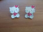oorbelletjes Hello Kitty, Overige materialen, Nieuw, Ophalen of Verzenden, Knopjes of Stekers