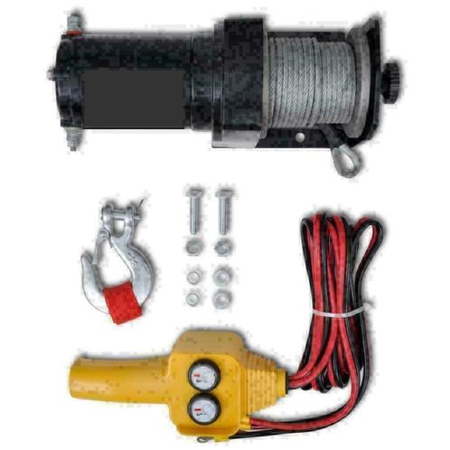 Elektrische Lier 12V 907 kg met Afstandsbediening aa4ab, Auto diversen, Autogereedschap, Nieuw, Ophalen of Verzenden