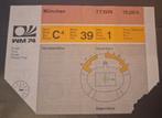 TICKET WK74 Finale Nederland v West Duitsland, Verzamelen, Ophalen of Verzenden, Zo goed als nieuw, Buitenlandse clubs