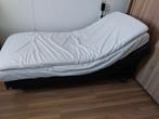 Elektrische Verstelbare Boxspring, Ophalen, 90 cm, Eenpersoons, Zwart