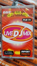 39x 1990's cassettebandje "Live DJ mix Rave in Milan" sealed, Cd's en Dvd's, Cassettebandjes, 26 bandjes of meer, Ophalen of Verzenden