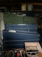 Bloembakken 80-100cm met waterreservoir, Tuin en Terras, Kunststof, Gebruikt, Balkon, Ophalen of Verzenden