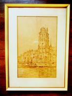 schilderij Riekele Prins van de Grote Kerk in Dordrecht, Ophalen of Verzenden